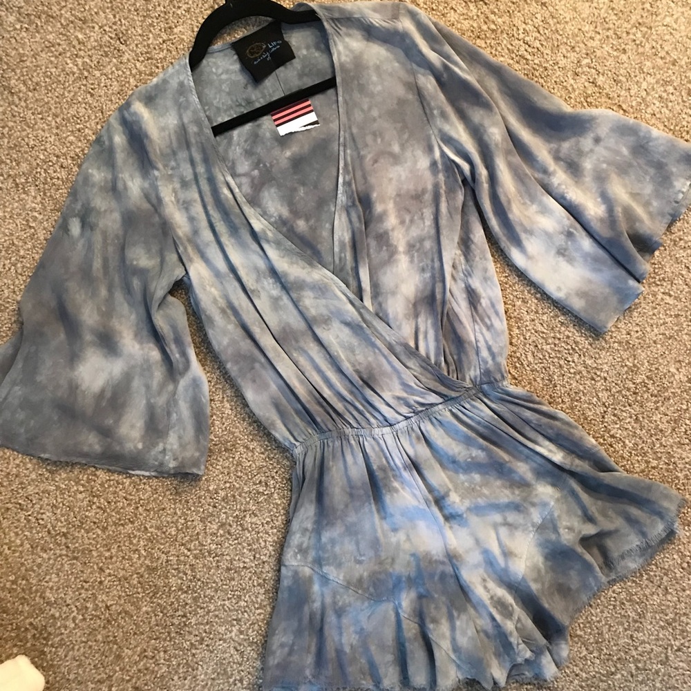 Blue Life Wild & Free romper